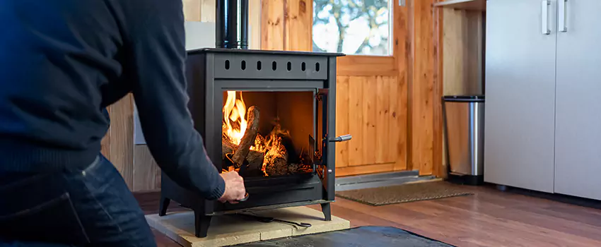 Open Hearth Wood Fireplace Installation in Johnstown, PA