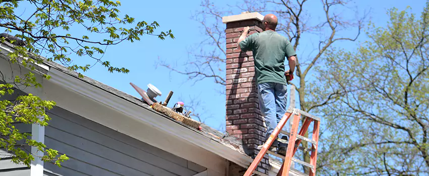 Vinyl and PVC Chimney Flashing Installation in Johnstown, PA