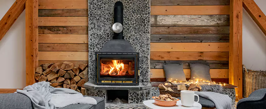 Thelin Hearth Products Direct Vent Gas Stove Fireplace Inspection in Johnstown, Pennsylvania